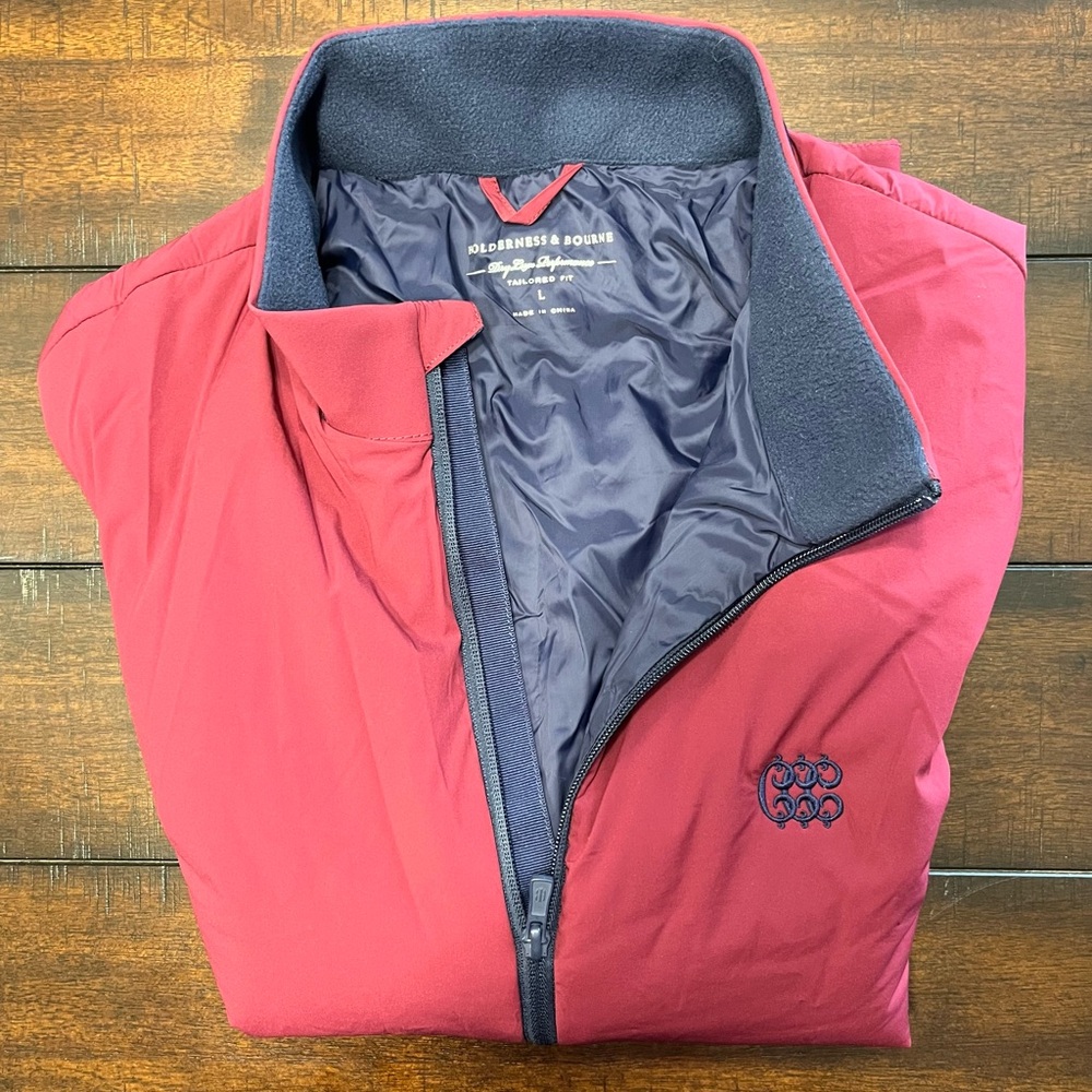 Holderness & Bourne Men's Red Vest